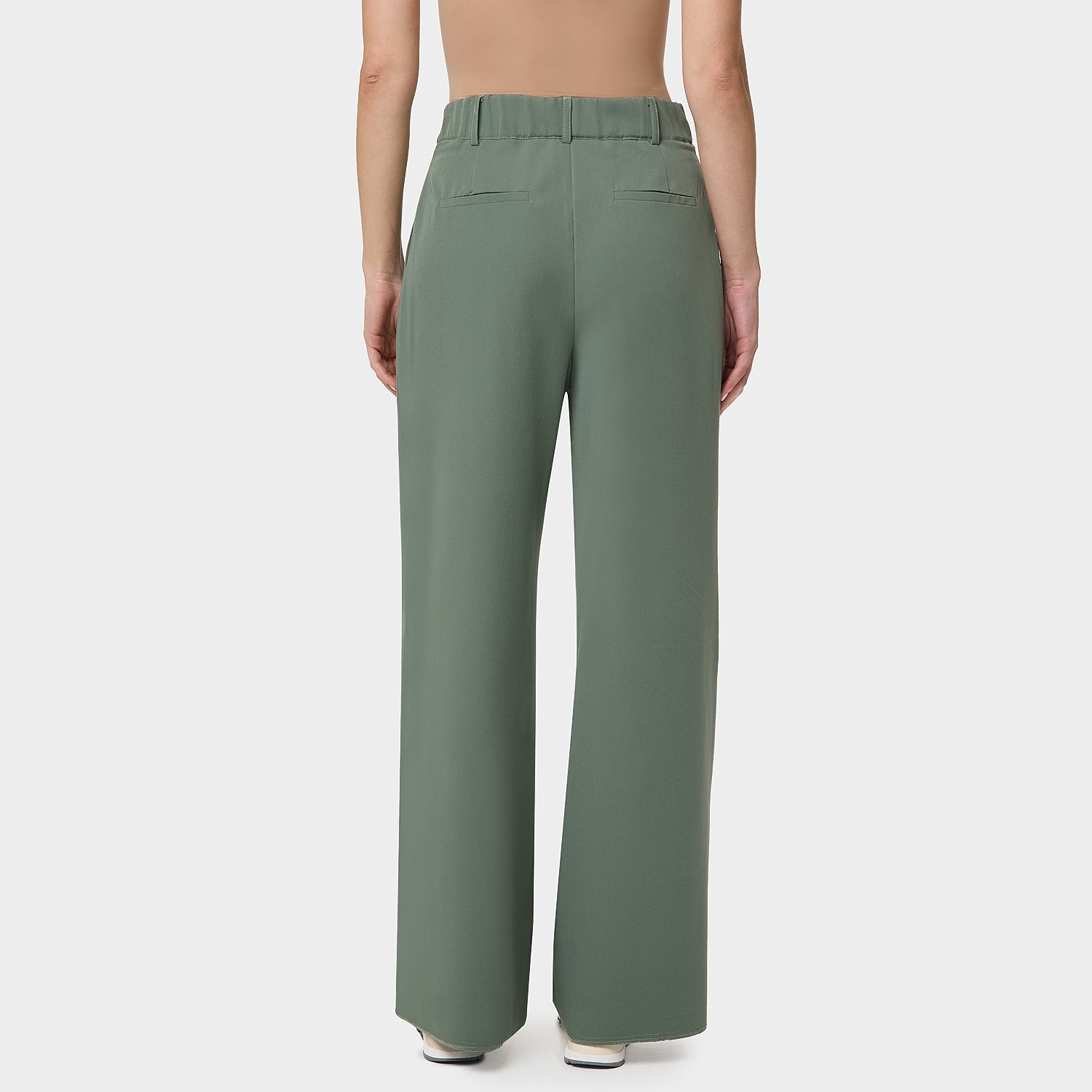 ELEGANCKIE SPODNIE MEDYCZNE DAMSKIE AURA ZIELONE VENA UNIFORMY