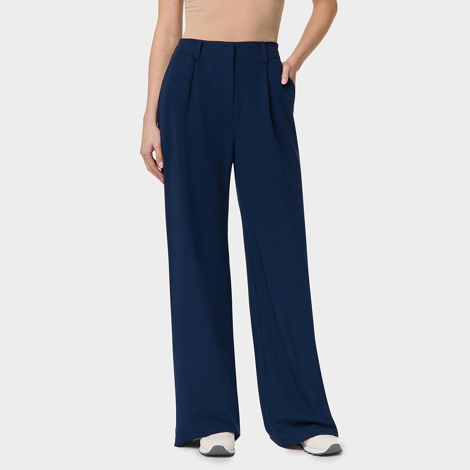 MEDYZNE SPODNIE DAMSKIE AURA NAVY VENA UNIFORMY