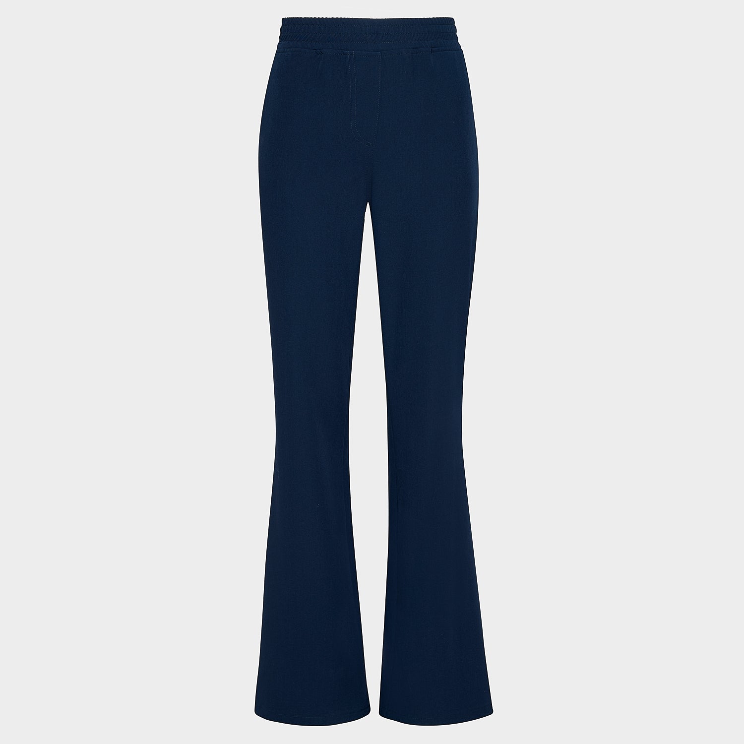 GRANATOWE SPODNIE MEDYCZNE FLARE VENA UNIFORMY