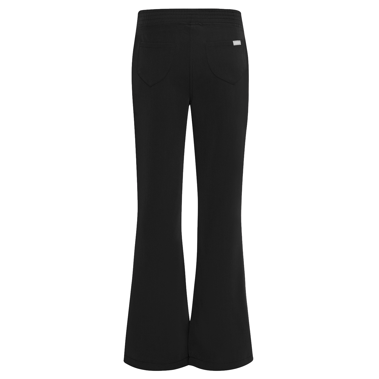 Spodnie medyczne damskie flare BLACK