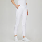 Damskie spodnie medyczne białe