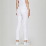 Spodnie medyczne damskie białe