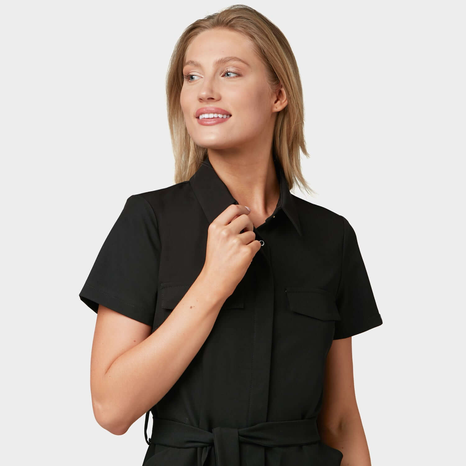 Sukienka kosmetyczna SPORTIVO - BLACK