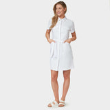 Sukienka kosmetyczna SPORTIVO - WHITE