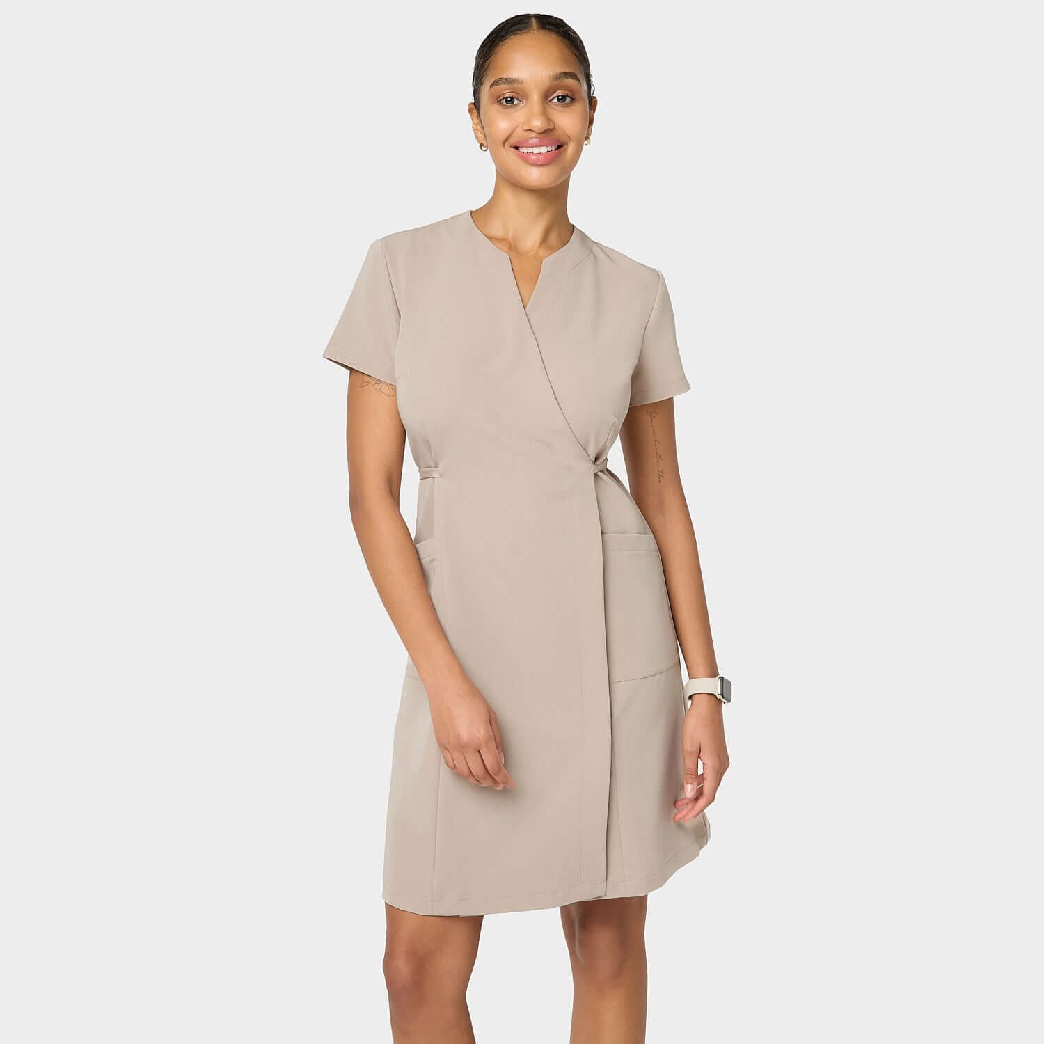 Sukienka medyczna KATE - LATTE