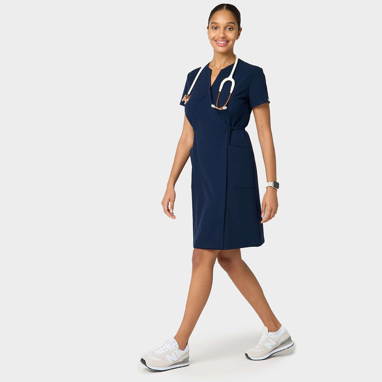 Sukienka medyczna KATE - NAVY