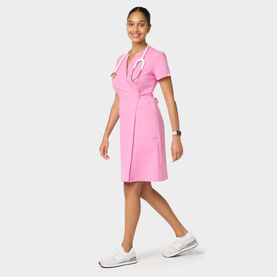 Sukienka medyczna KATE - CANDY PINK