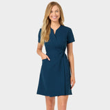 Sukienka medyczna KATE - ROYAL NAVY