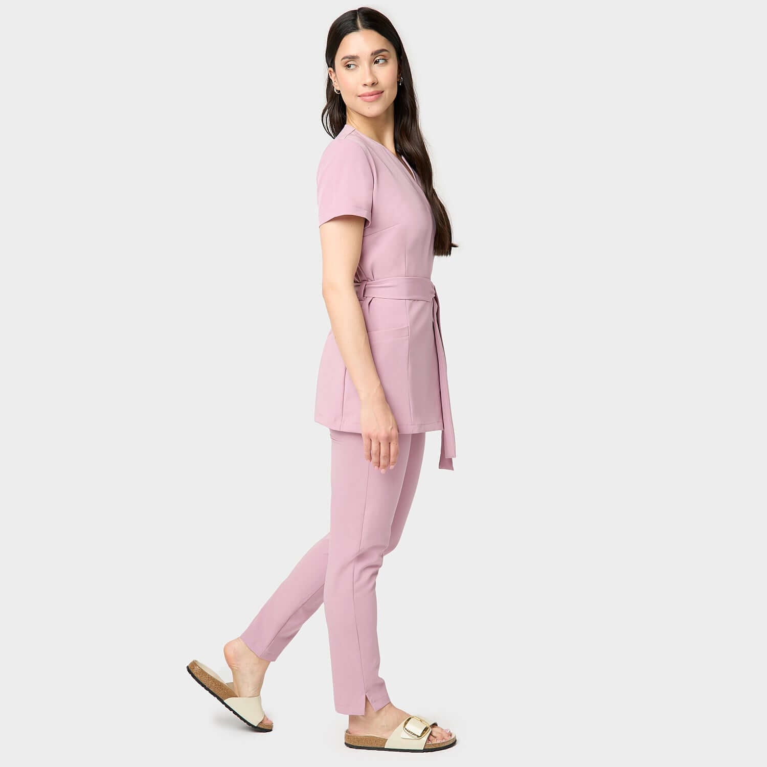 SOPHIA - Lékařská zástěra s úvazky PRVNÍ POLIBEK 