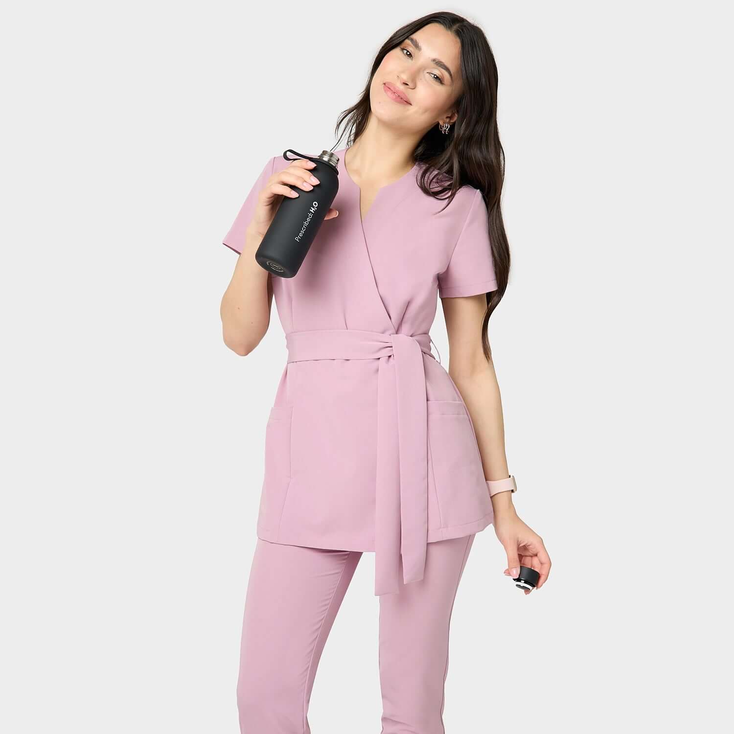 SOPHIA - Lékařská zástěra s úvazky PRVNÍ POLIBEK 